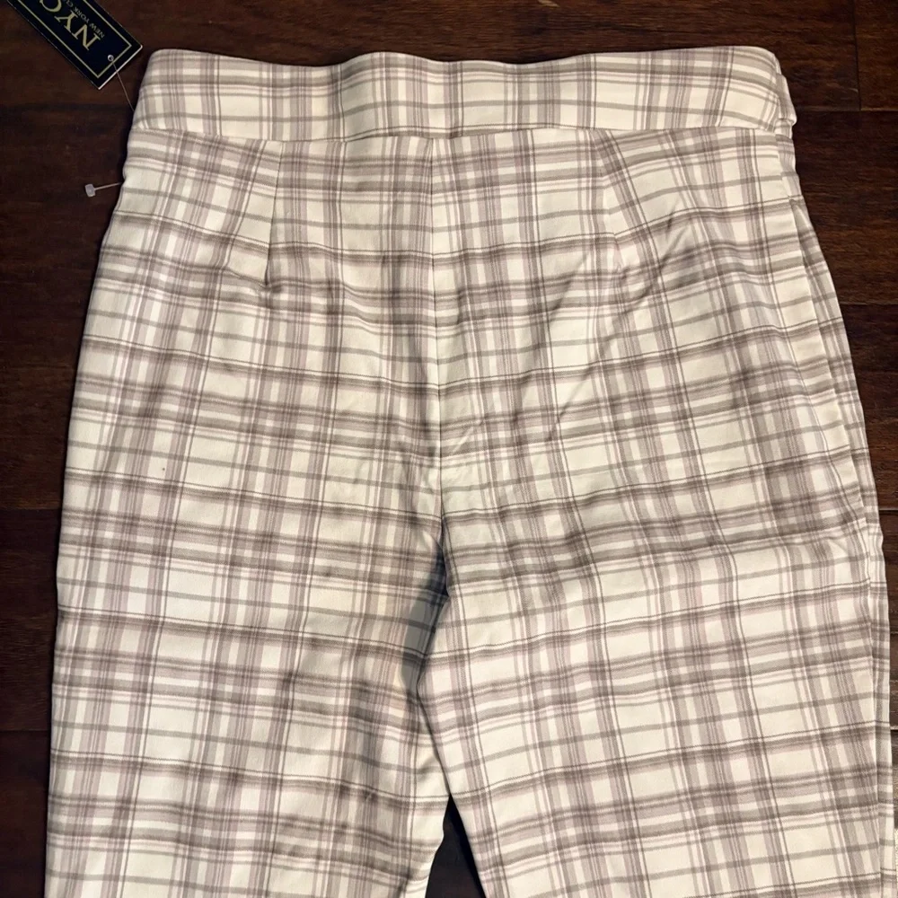 Bundle of Two pants Women's Plaid Jeans Dress & Nicole Miller Size 12 - Picture 6 of 16